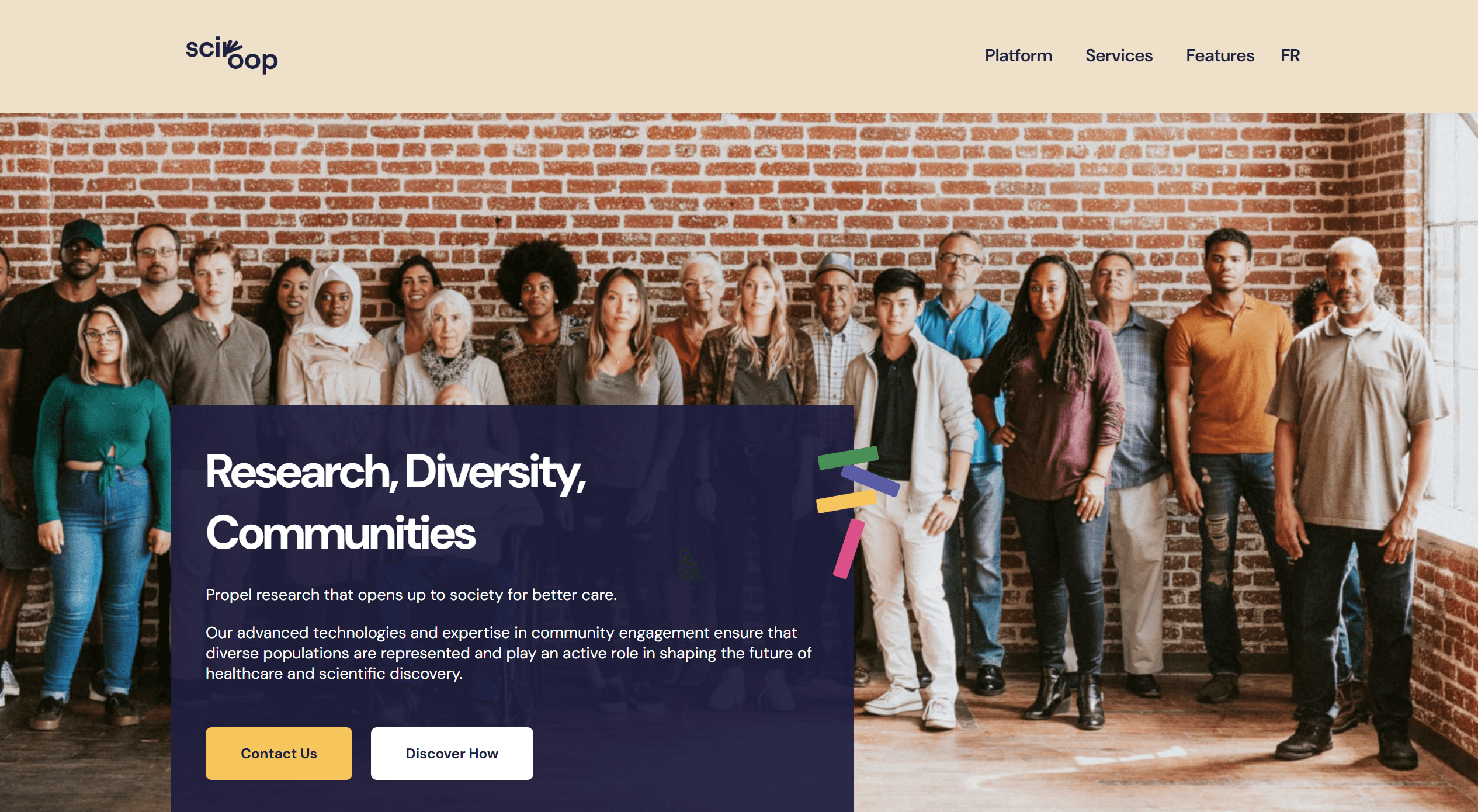 Scikoop : Inclusive Research Platform